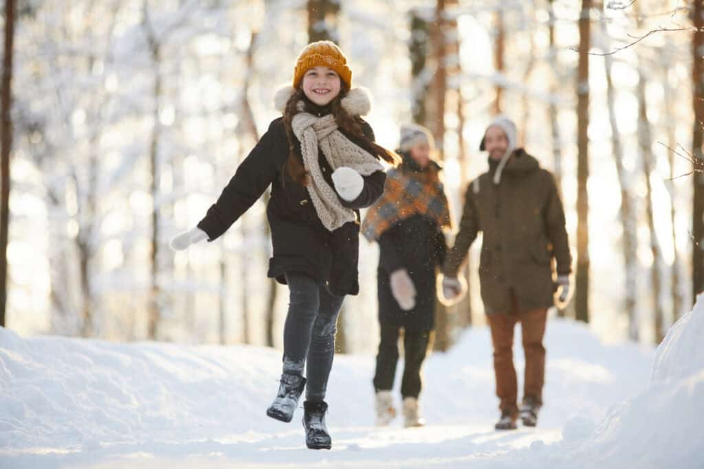 Family enjoying the outdoors in Park City, representing family and preventative dental care.
