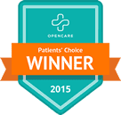 Opencare Patients' Choice Award winner, 2015